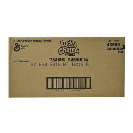 Lucky Charms Lucky Charms Lucky Charms Cereal Treat Bar 20.4 oz. Box, PK8 16000-43569